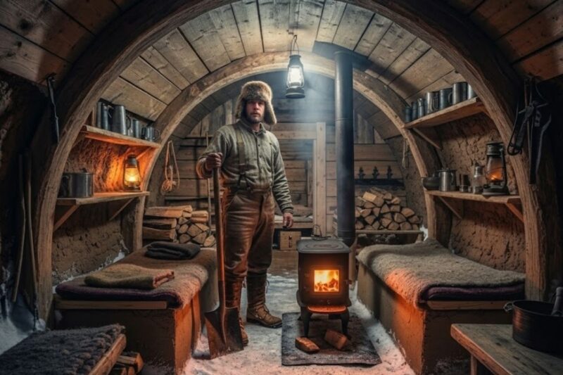 Neighbors Thought His Tunnel Home Was Insane — Then It Kept His Family Warm at −35°F