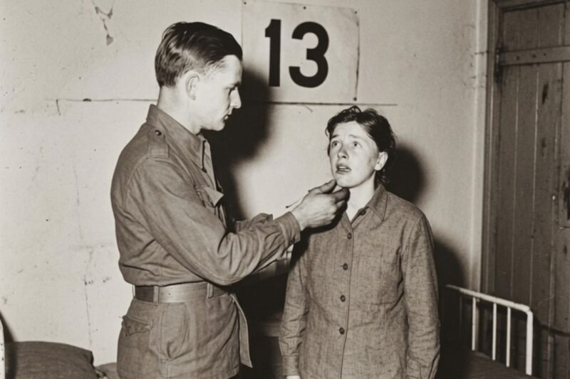 “She was only 18 years old” — What the German commander demanded of her in room 13…