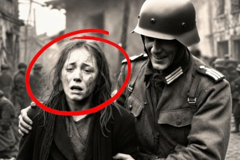 A French father gave his daughter to a German soldier, but no one imagined what he was about to do to her.